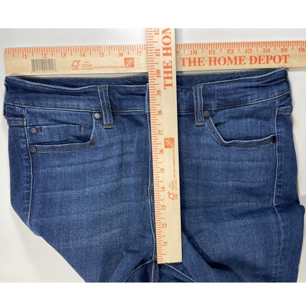 Crop Cuffed Mid Rise Jeans W/8 Liverpool Doheny Dark Blue LN - Picture 9 of 14